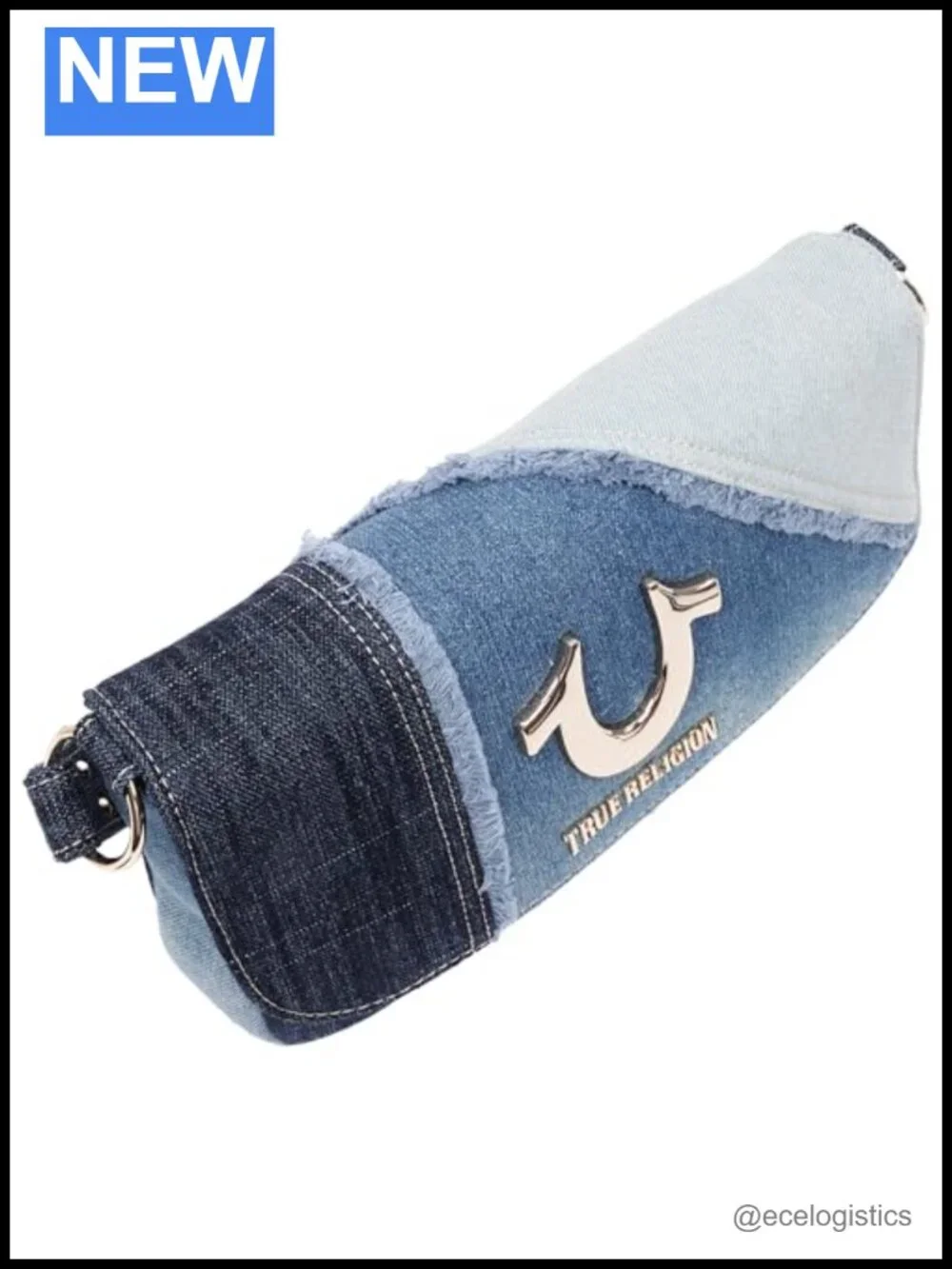 N/A patchwork denim